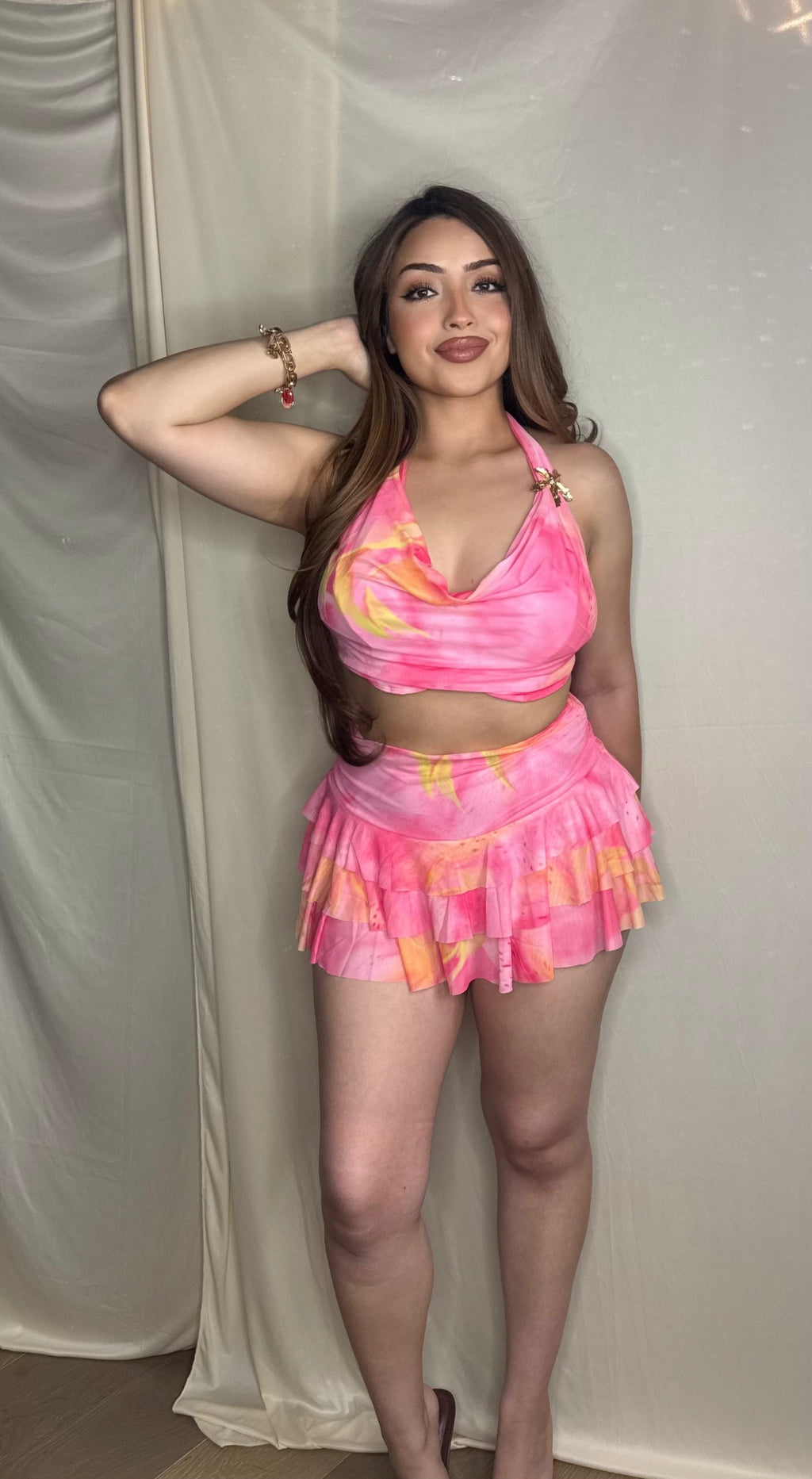 Pink Tye Dye Set