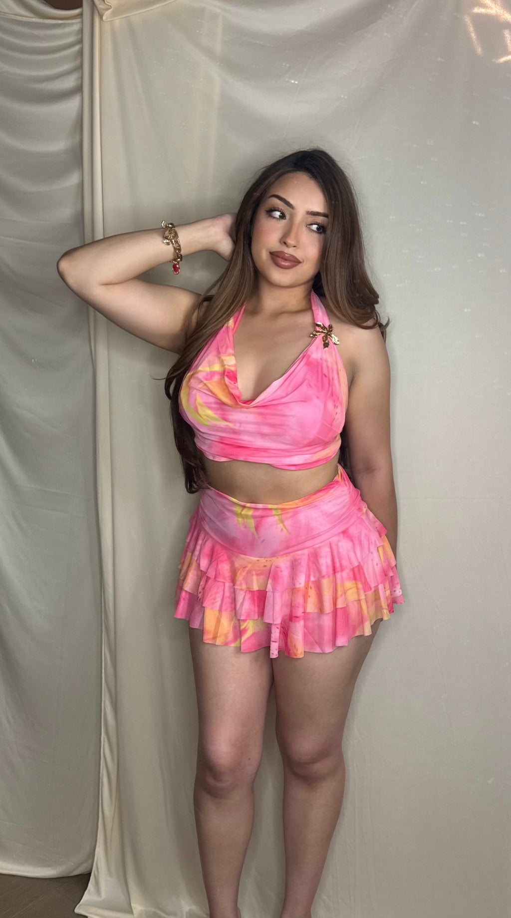 Pink Tye Dye Set
