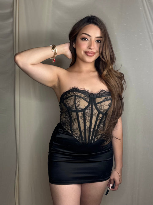 Eyelash Bustier