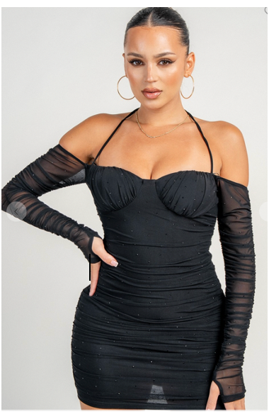 Midnight Muse Mini Dress