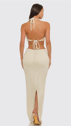 Beaded Crochet Maxi